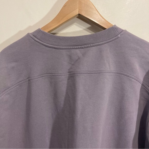 SOLD     Lululemon Perfectly Oversized Crewneck Sweatshirt Pullover Sz 8-10 - Picture 6 of 9